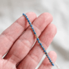 Simple bracelet in sodalite blue stones